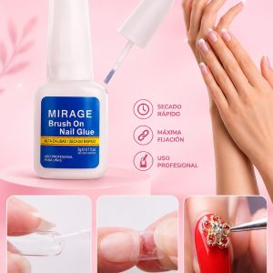Pega mirage para tips y uñas completas