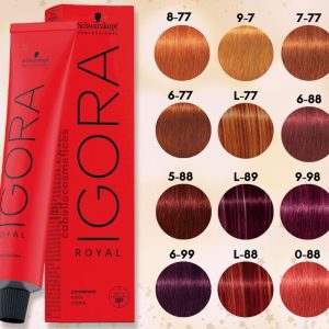 Tinte de cabello Igora Royal