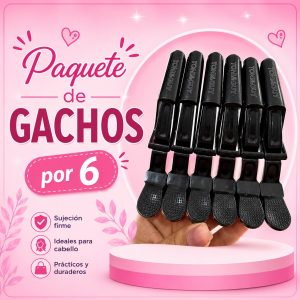 Ganchos caiman por 6