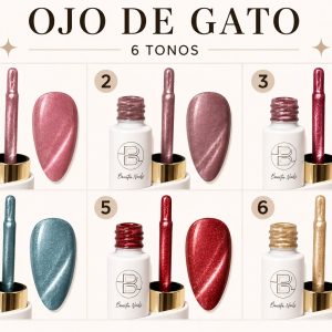 Coleccion de esmaltes ojo de gato