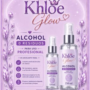 Alcoho 0 residuos khloe glow