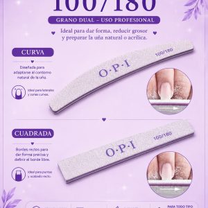 Lima opi 100/180 curva/ cuadrada