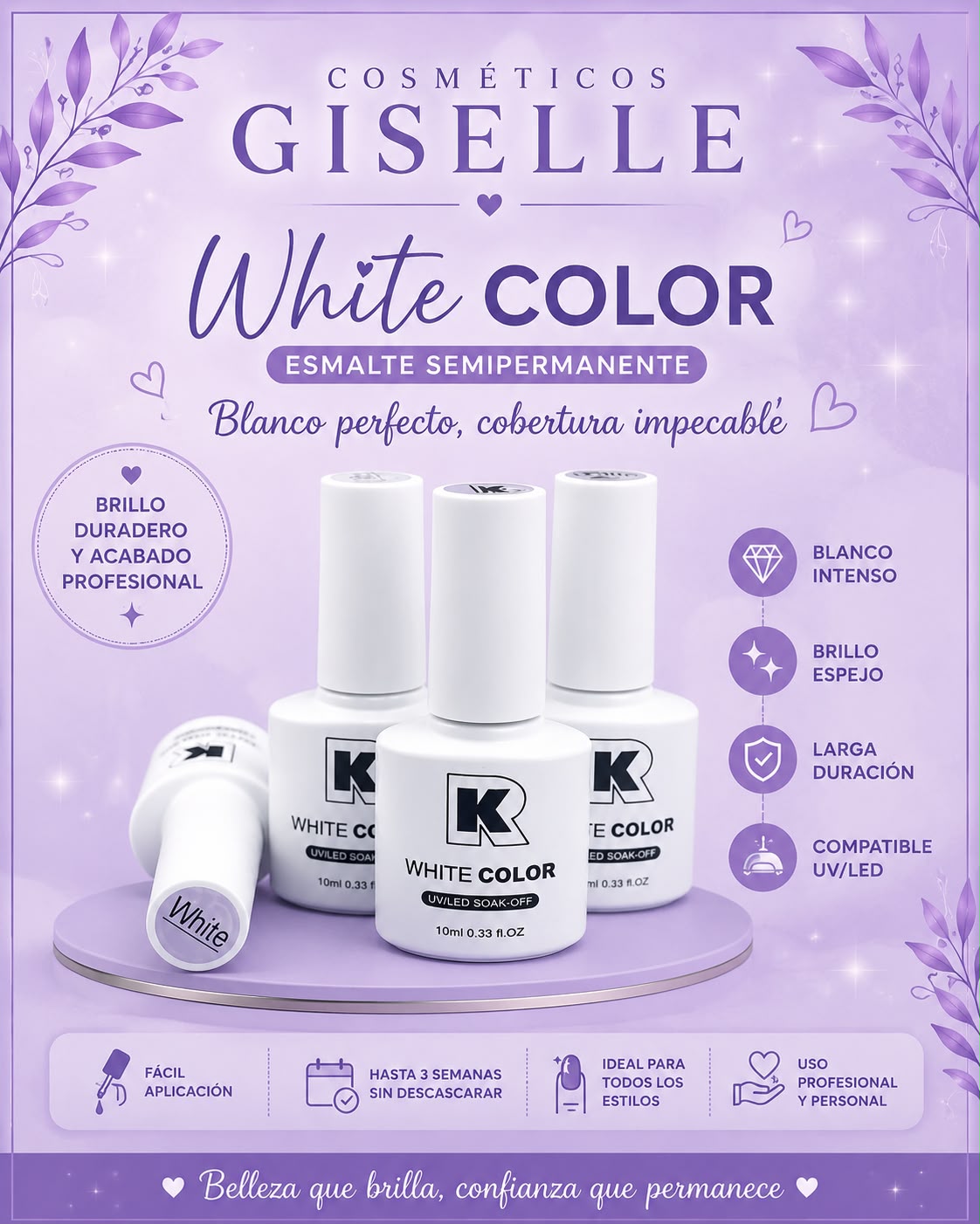 Esmalte RK blanco
