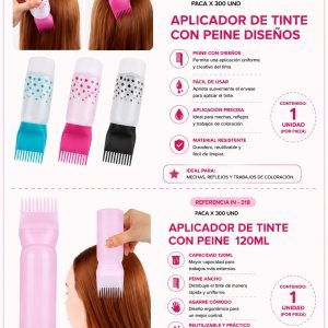 Aplicador de productos capilares