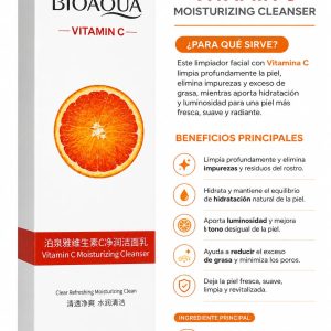 Limpiador facial vitamina c