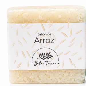 Jabon artesanal de arroz