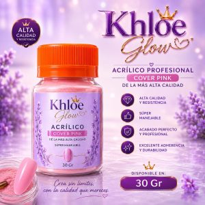 Acrílico cover khloe glow 30 mg