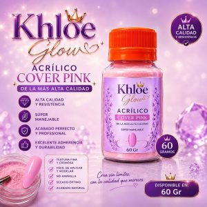 Acrílico cover khloe glow 60 mg