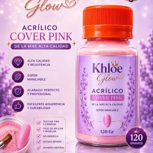 Acrílico cover khloe glow 120 mg