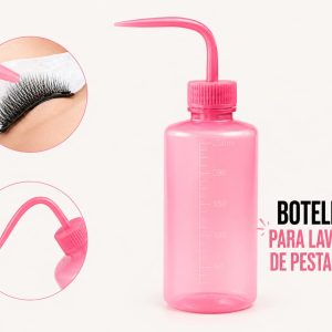 Botella para lavado de pestañas