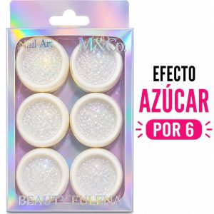 Efecto azucar blanco por 6