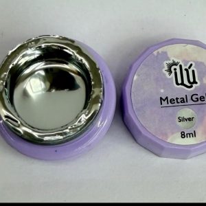 Gel metal ilu para lineas y figuras plateadas