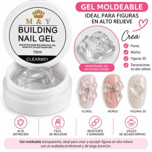 Gel solido transparente m y y
