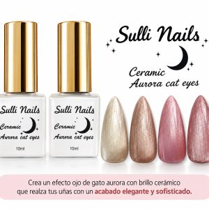 Ojo de gato sulli nails