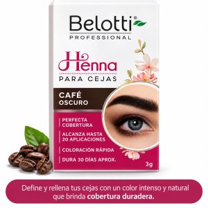 Henna belotti para cejas