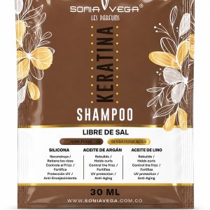Shampoo keratina sachet sonia vega