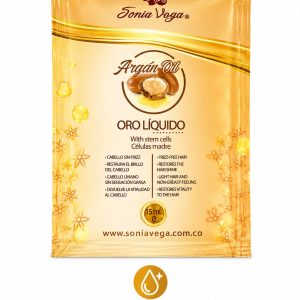 Aceite de argán oro liquido en sachet Sonia vega
