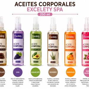 Aceite corporal excelety 250 ml