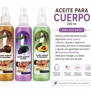 Aceite corporal ecxelety