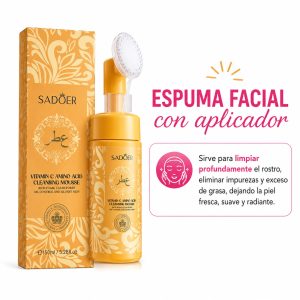 Espuma facial con aplicador sadoer