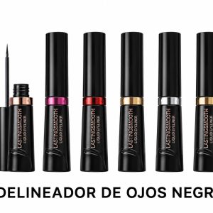 Delineador de ojos negros lasting