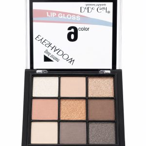 Paleta de sombras para ojos por 9