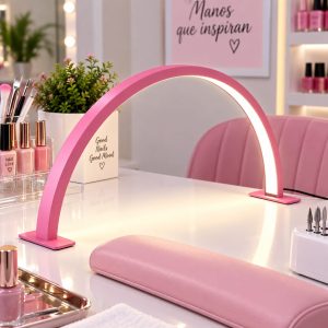 Lampara de mesa en arco para iluminar