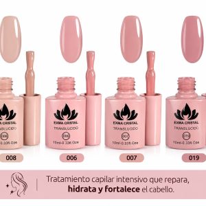 Esmalte translucido exxma cristal