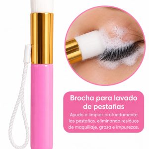 Cepillo para lavado de pestañas