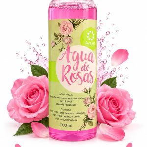 Agua de rosas 1000 ml