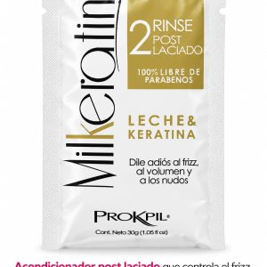 Milkeratin rinse prokpil sachet posta laciado