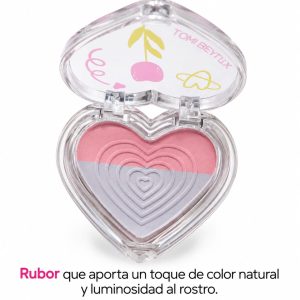 Rubor doble corazon