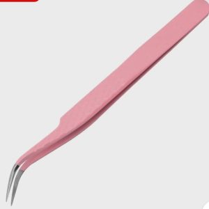 Pinza de pestañas curva