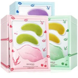 parches de colágeno para ojos y labios