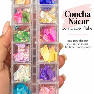 Concha nacar y falker por 12