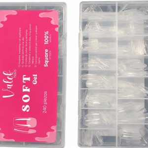 Soft gel cuadrado por 240 valef nail